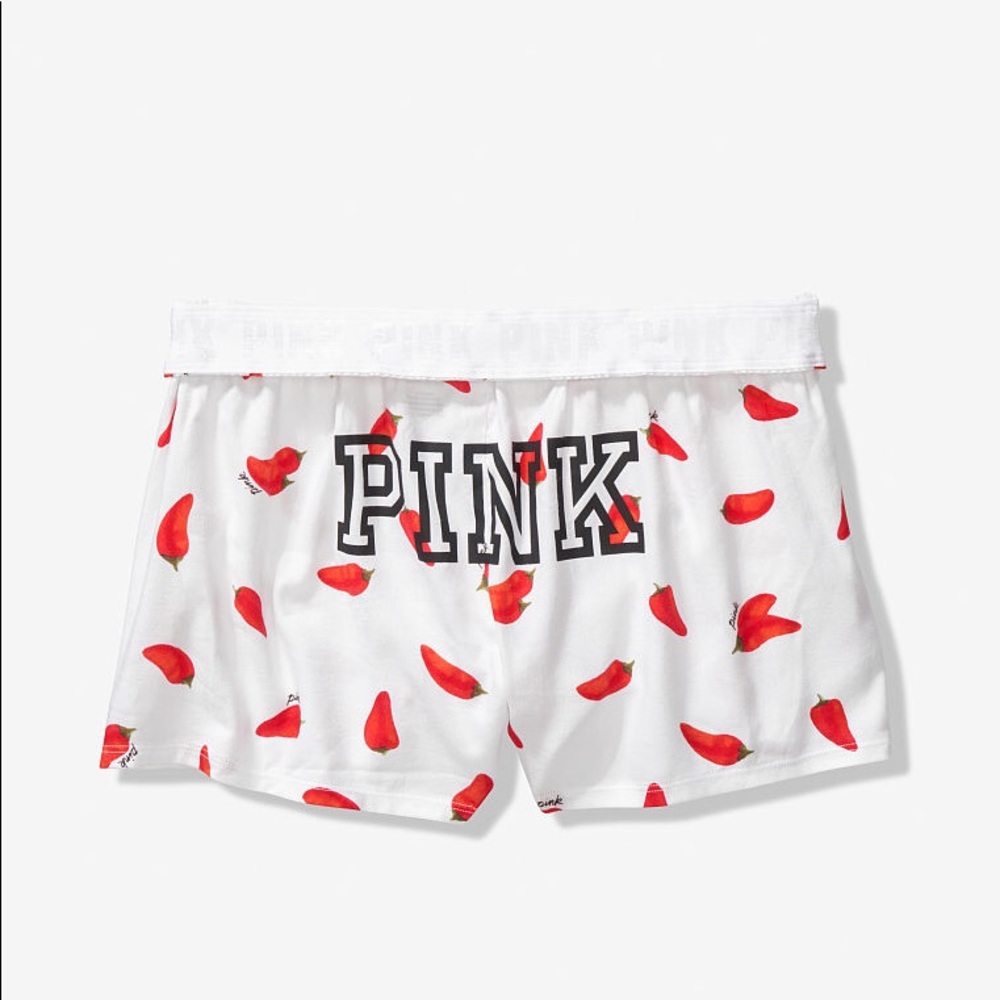 NEW💕VS PINK PEPPER LOGO SLEEP BOXERS - Picture 4 of 5